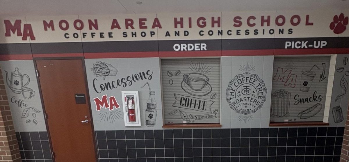 Moon Area High School coffee shop 2025-2026