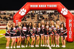 Moon Area Cheerleading Senior Night