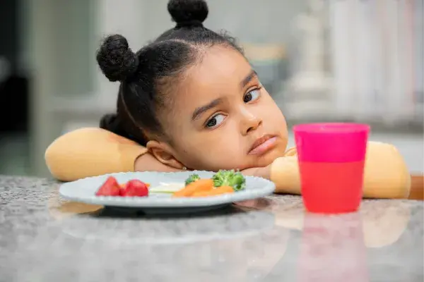 Picky eaters at Thanksgiving dinner