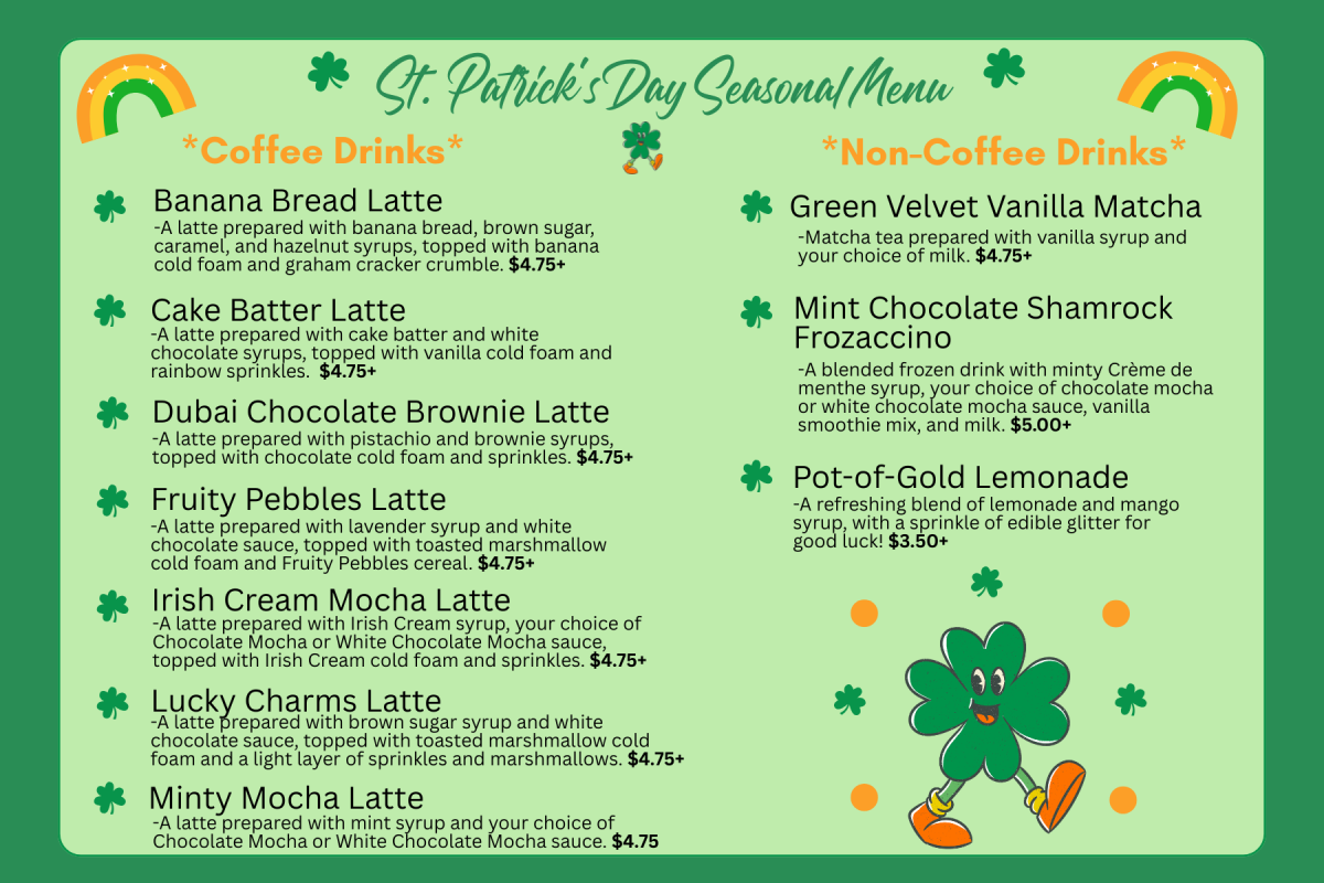 March Menu
